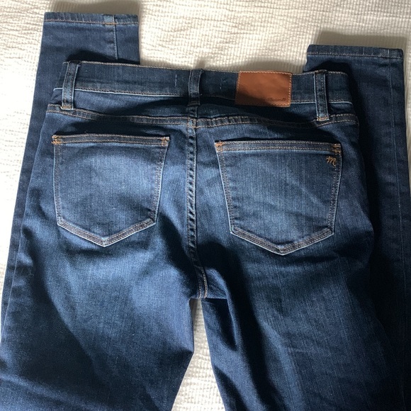 Madewell Skinny Skinny 9” Rise Davis Wash Jeans - Picture 4 of 4